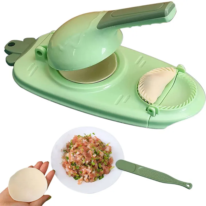 2 in 1 magic cake maker -2 in1 dumpling maker diy kit wrapper presser manual Labor-machine kitchen gadgets mini size. 
