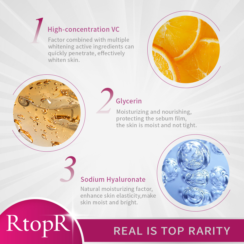 RtopR Vitamin C Cream - Brighten skin - For All Skin Types - 30g. 