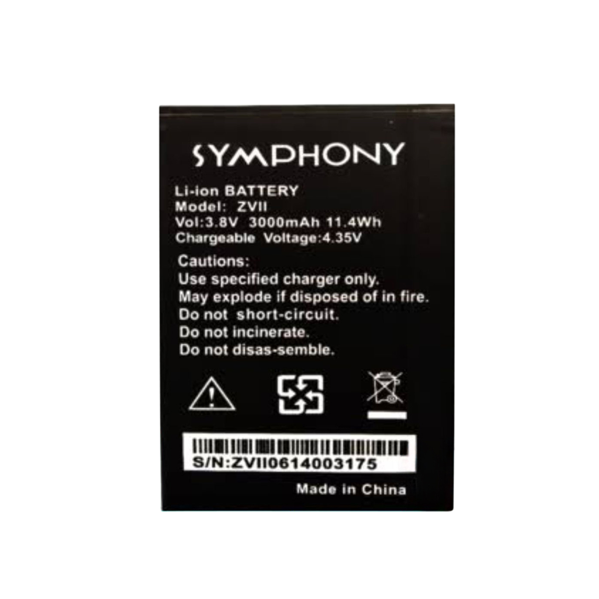 BGK Symphony ZVII/i97 Replacement Battery Long-Lasting Power Backup for Consistent Device Performance