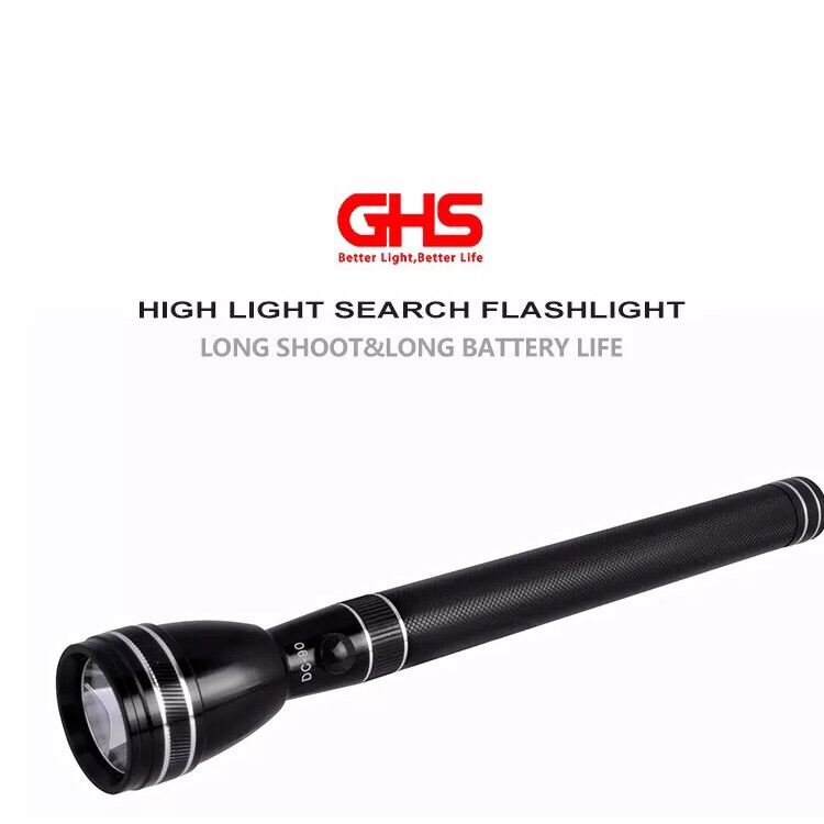 GHS DC-90 / DC-90 PLUS LED RECHARGEABLE Torchlight JAPAN DC-90 PLUS RECHARGEABLE LED FLASHLIGHT LONG BATTERY LIFE TORCH LIGHT. 
