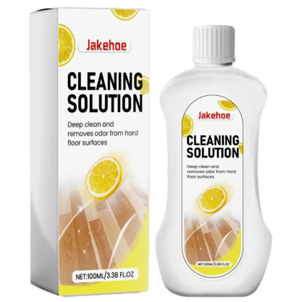 100ml Floor Cleaner Liquid Multi-Surface Floor Cleaning Solution Powerful Tile Cleaner Deep Cleansing Mopping Solution. 