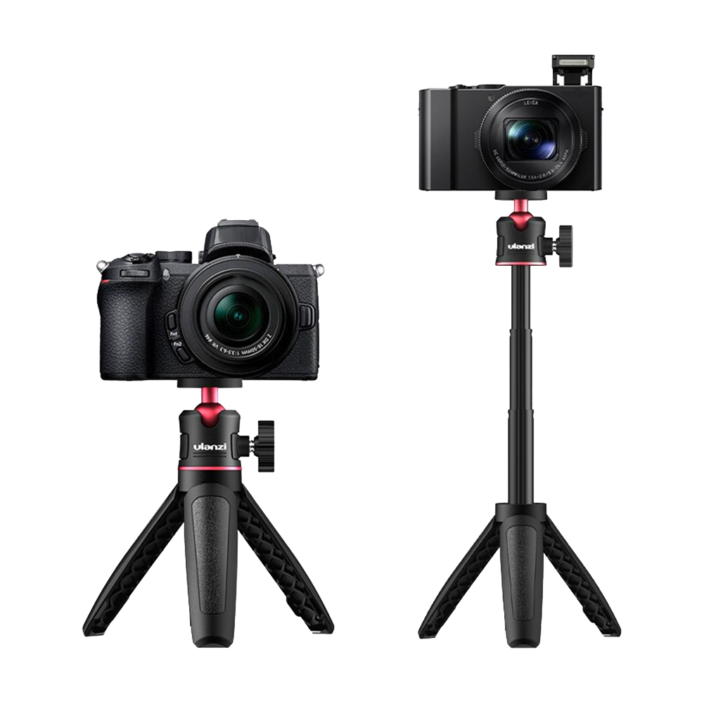 Ulanzi MT-08 Foldable Tripod Mini Portable Selfie Stick Tripod for Camera DSLR Accessories. 
