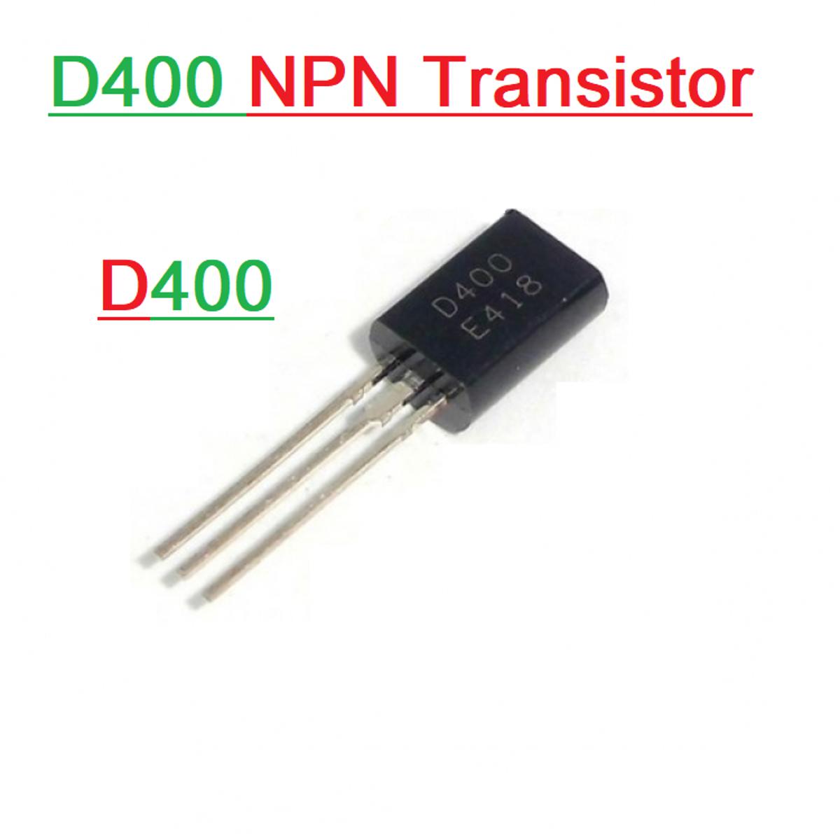 D400 Low-Frequency Power NPN Transistor-15Pcs