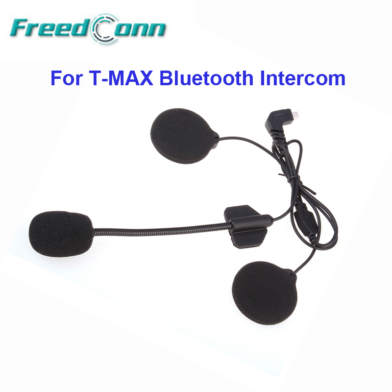 FreedConn T-MAX Hard Soft Wire Earphone Speaker Cable for Motorcycle Open face/ Half Face Helmet Bluetooth Intercom Headset