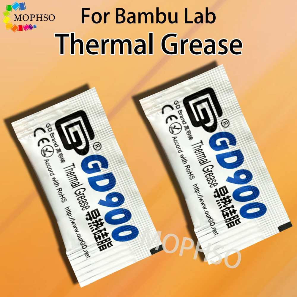 Thermal Grease for Bambulab P1s P1P Thermal Paste GD900 For Bambu Lab V3/V2/V1 Hotend kit Bambu Lab X1c Grease 3D Printer Parts. 