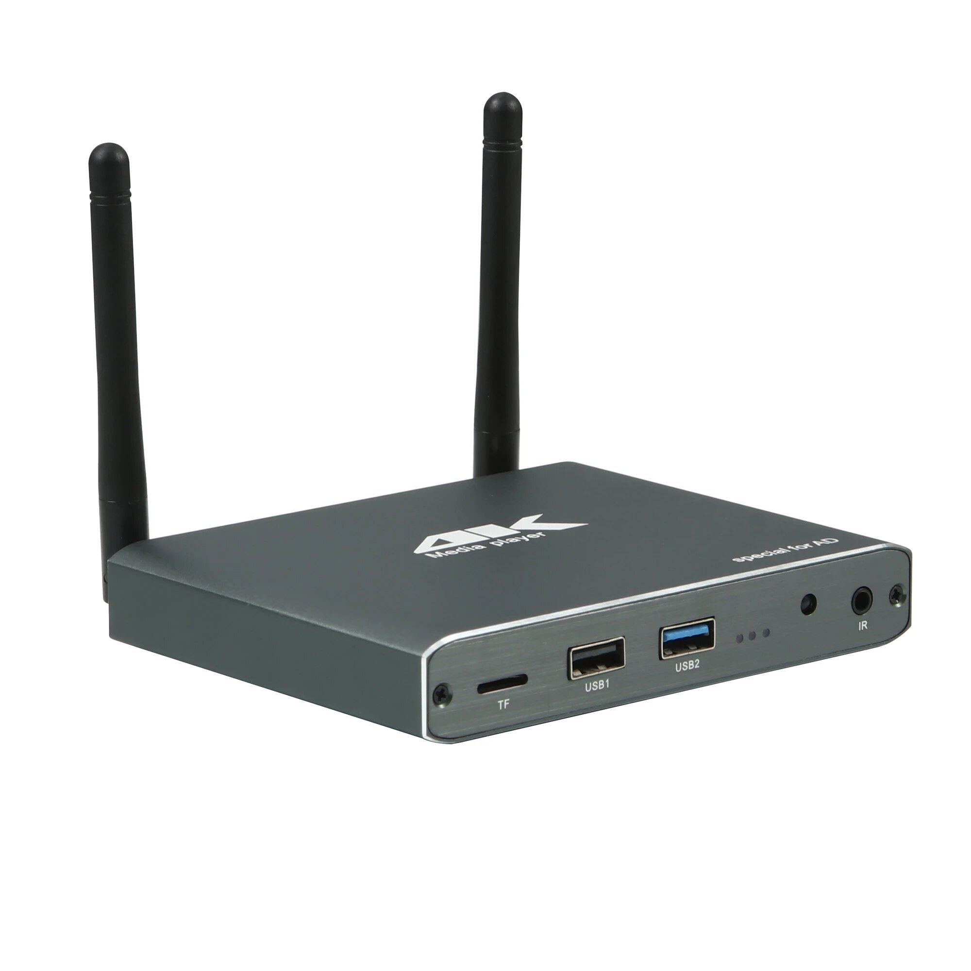 Autoplay Full HD 4K Media Player With Wifi TF Card USB Disk HDD External Multi-Media Video Advertising AD Player Wireless TV Box. 