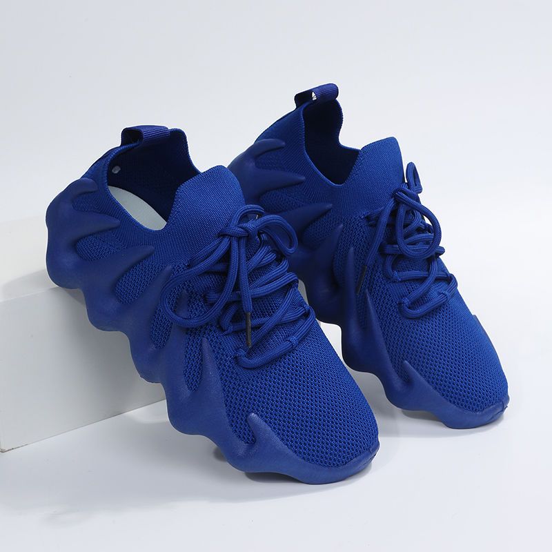 Popular Volcano Shoes Couple Octopus Flying Woven Pumps2023Spring and Summer All-Match Soft Bottom Breathable Sneakers. 