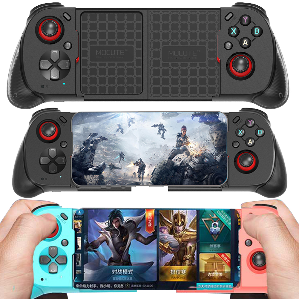 MOCUTE-062 Retractable Gamepad Controller Joystick Wireless Bluetooth Controller Retractable Gamepad Suitable for Android/iPhone Switch
