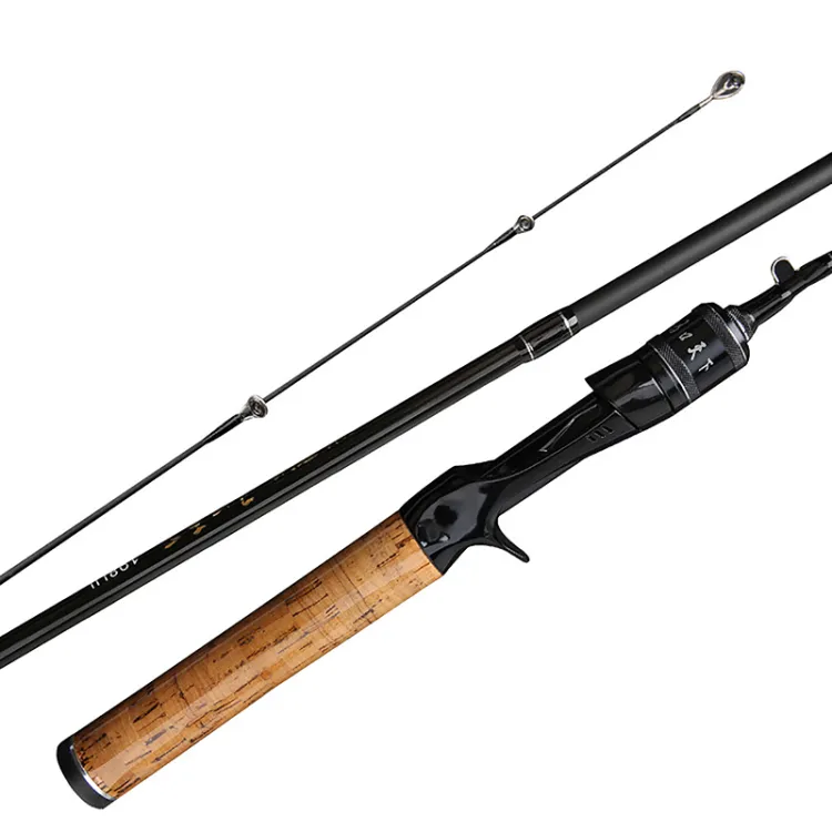 Ultra-Light Fishing Rod Carbon Fiber Spinning/Casting Lure Pole Bait WT  1.5-9g Line WT 3-6LB Wood Handle Fast Fishing Rods Jessica