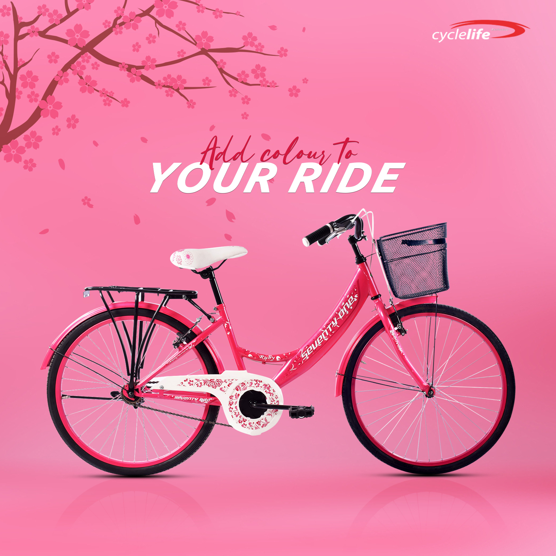 24'' or 26'' ladies cycle 71 ruby ,Meghna cycle. 