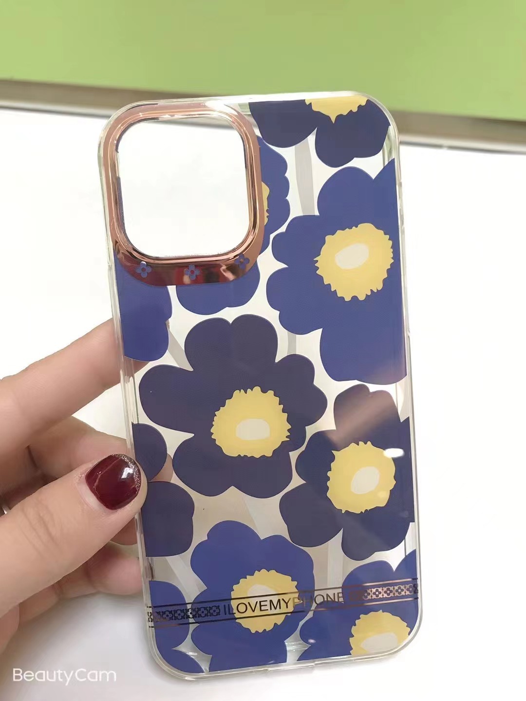New Factory Wholesale Applicable iPhone12/12PRO Electroplating IMD Phone case Fancy Transparent Phone Case