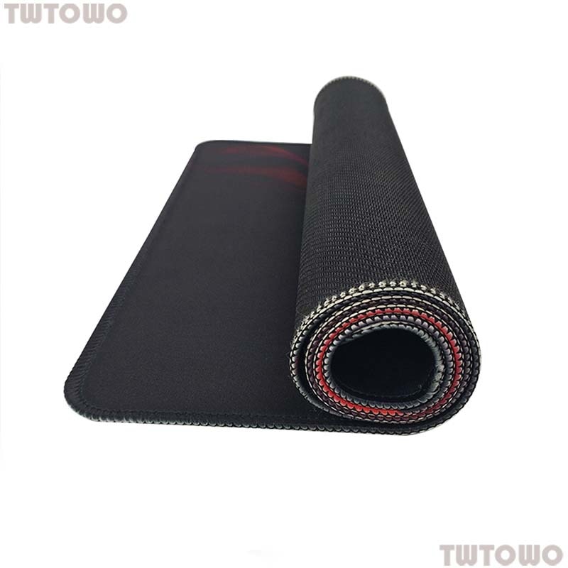 【happy one】Gaming Extended Large Noni-slip Softy Rubber with Fox Pattern Laptop Notebook Desk Computer. 