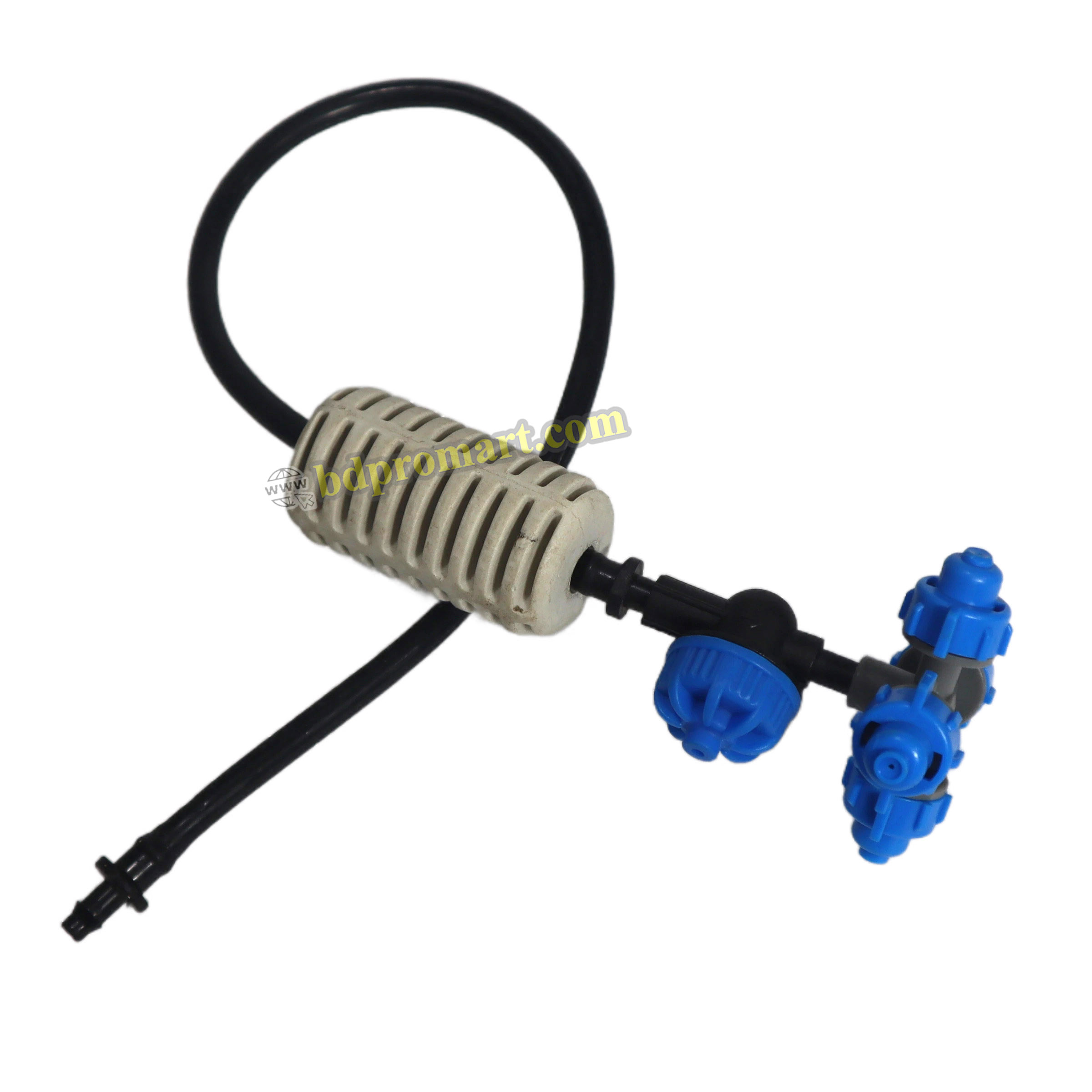 01/05/20/50 pcs Hanging Fogger Sprinkler Cross Four Outlet Sprinkler Nozzle Irrigation System for Watering, Cooling & Humidity Control in Farm & Garden Watering and Temperature Control. 