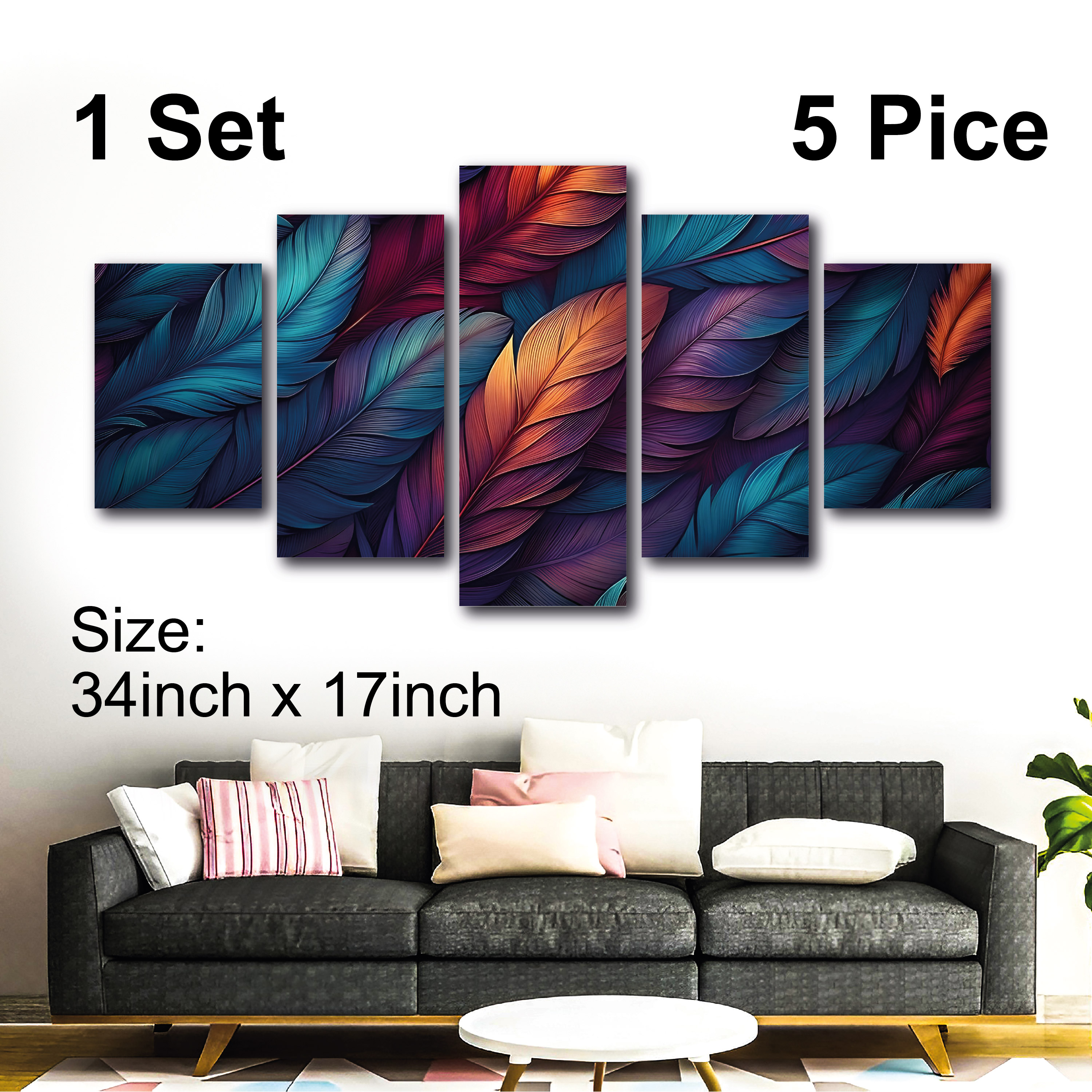 1 Set Best Wall Canvas For Your Room Decoration (Product-74)