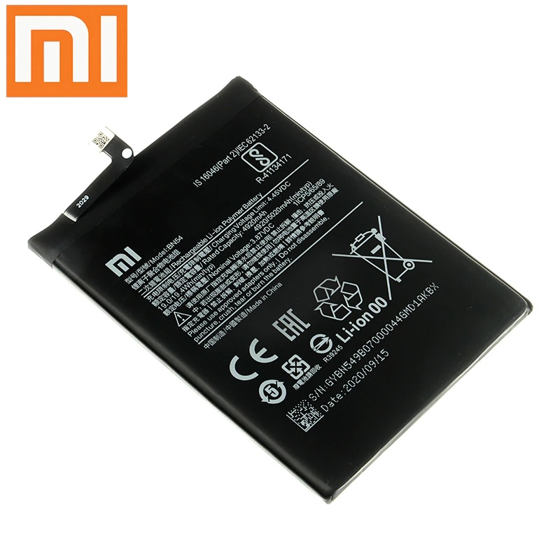 Xiaomi BN54 Replacement Battery for Xiaomi Redmi 10x Pro 5G - 4520mah