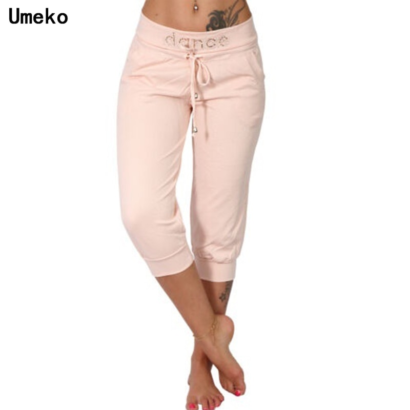 Womens jogger capri online pants