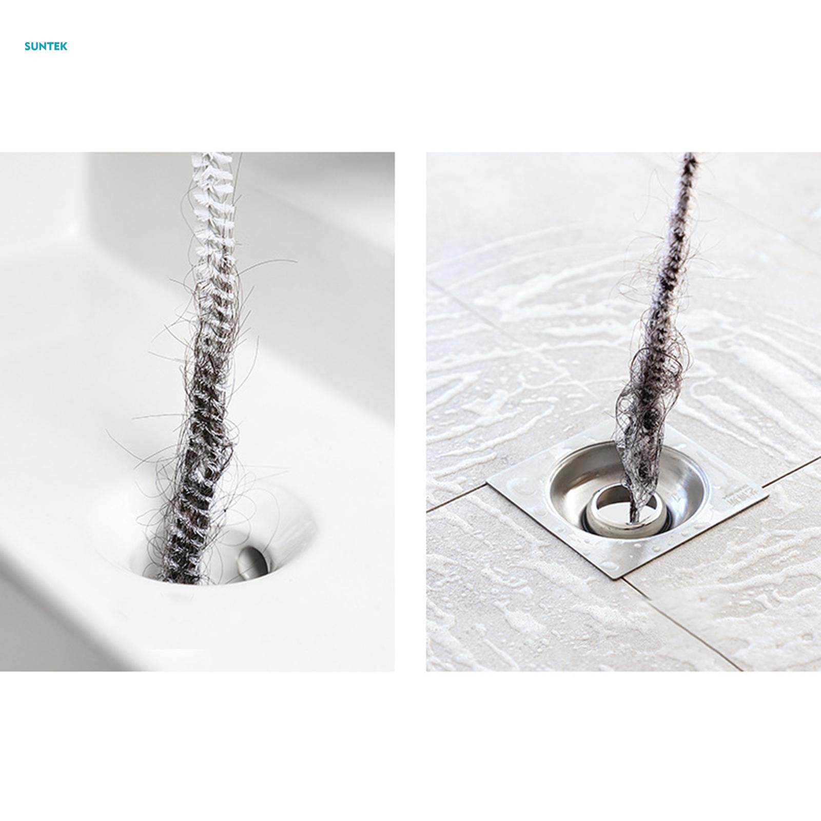 Plumbing Drain Auger Sink Auger Hair Clog Remover Heavy Duty Pipe Drain Clog Remover Tool Toilet Plunger Set for Home. 