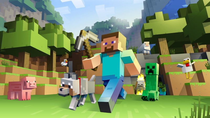 Minecraft 4 game. 