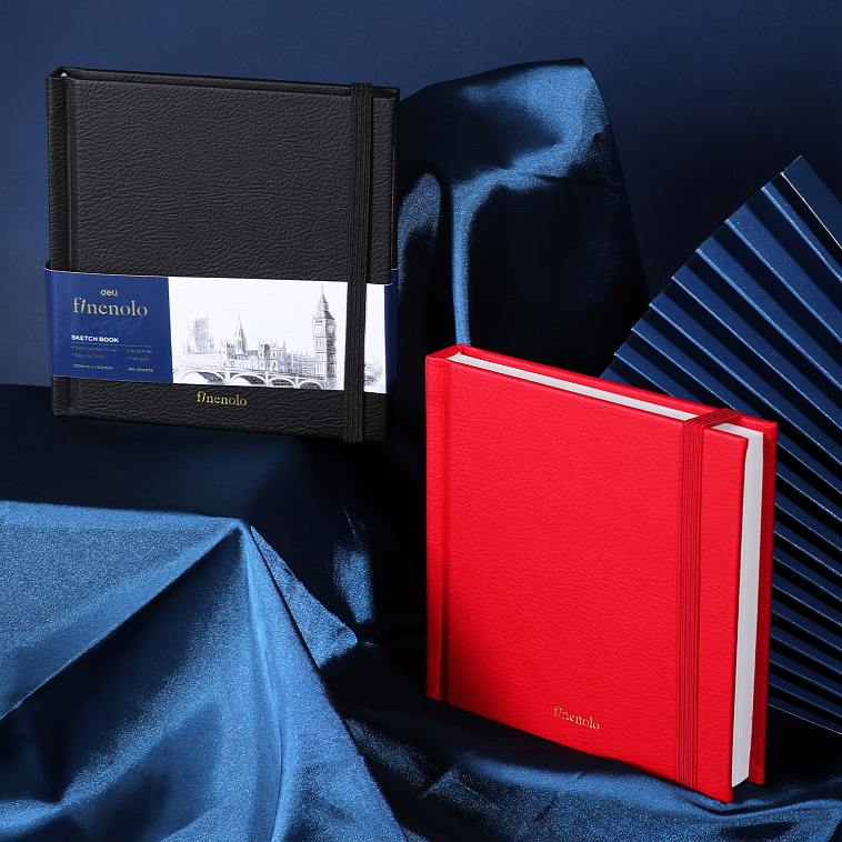 Deli EC285 Sketch Book - 40 Sheets. 