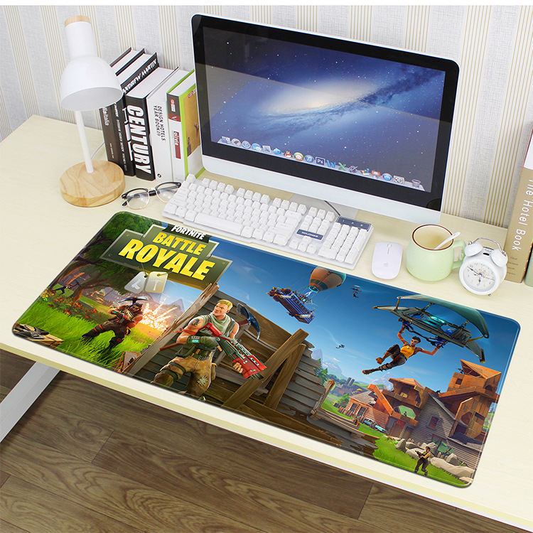 Factory Wholesale Mouse Pad Large Seam Keypad Pad Thickened Seam Internet Cafe Internet Café Table Mat Fortnite. 