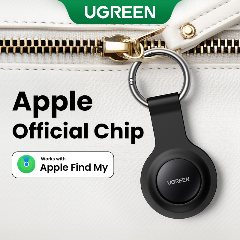 UGREEN Wireless Bluetooth 5.2 Key Finder Security Smart Tra-cker Mini Anti-Lo-st Tra-ck Device for iPhone iPad Document Smart Key Tag Locator Track. 