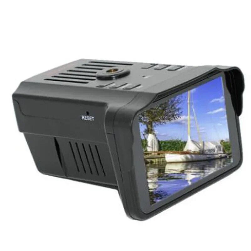 H588 Car 2 In 1 Dashcam Antiradar Combo Speed Camera Registar Signal Anti Radar Dvr Dash Cam Smart Radar Detector with Recorder. 