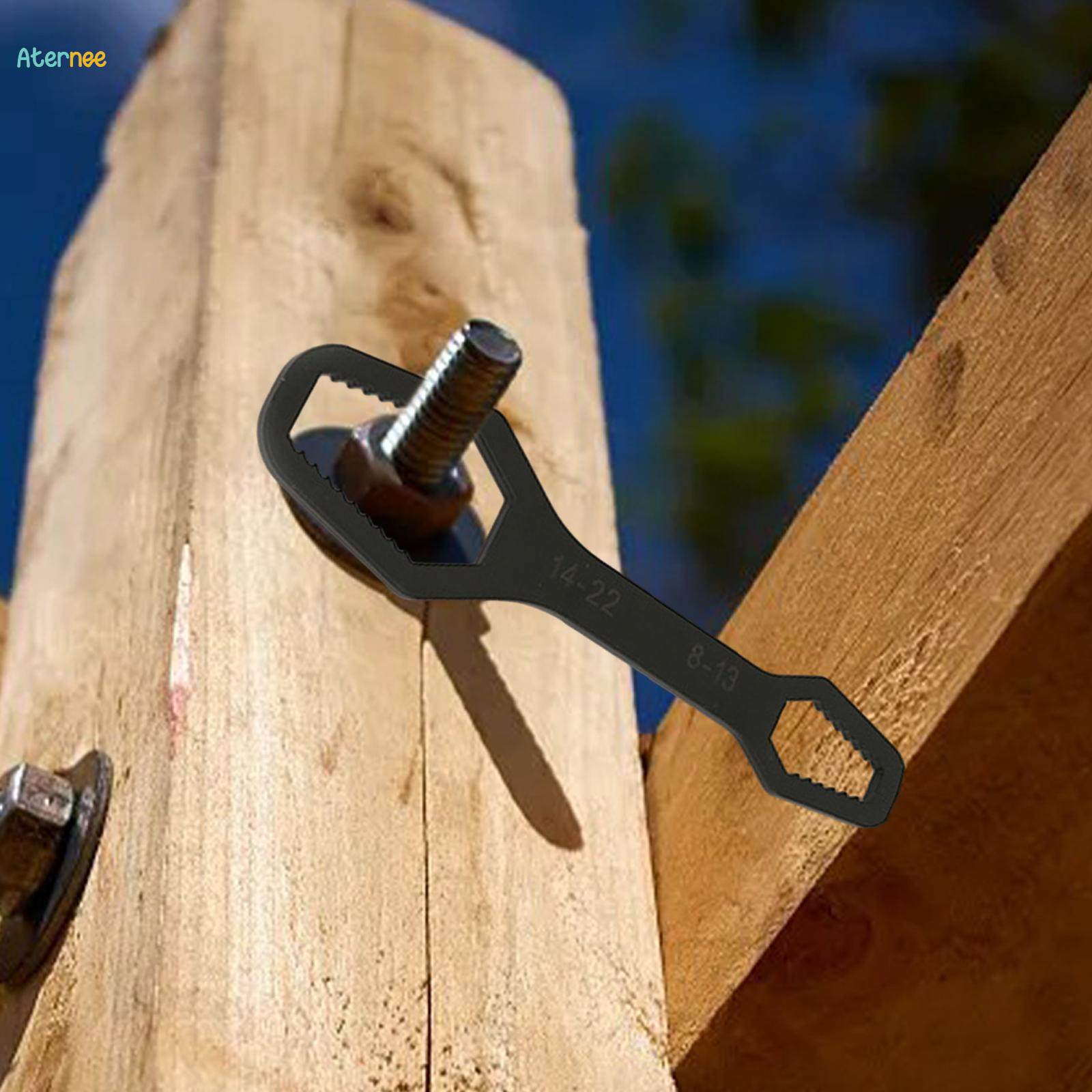 Universal Wrench Multifunctional Wrench Doubleheaded Wrench for Auto Bike. 