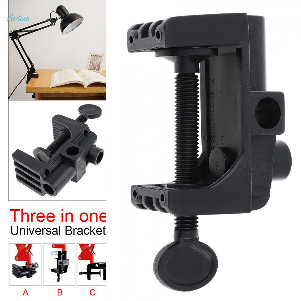 2X C-Clamp Table Mounting Clamp Holder Replacement with Ajdustable Positioning. 