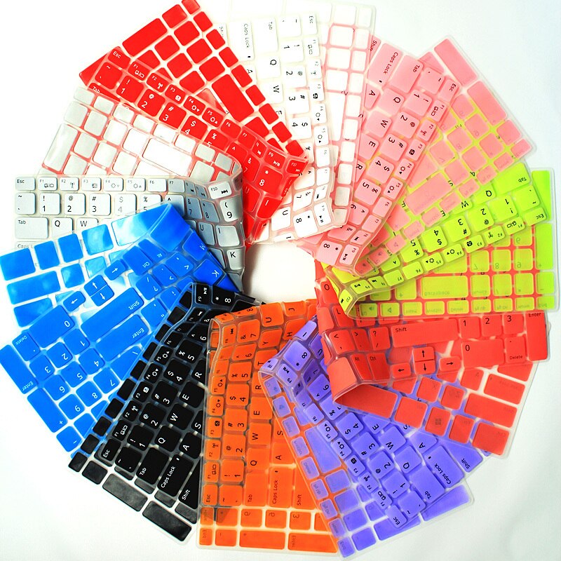 【happy one】14 Colors Silicone Cover Skin for Apple Macbook Pro 15 protector for mac book air 13 for mac retina 13.3 15.4. 