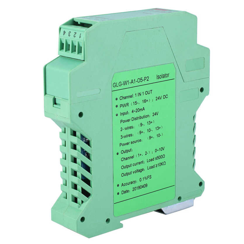 HOT DC Current Signal Isolator Transmitter Conditioner 4-20mA PLC Detect 24V. 