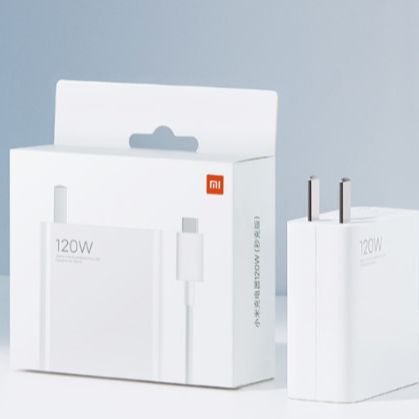 Xiaomi GaN Charger 120W Type-C Fast Charger with Type-C Cable Wall Charger Power Adapter Compatible with Xiaomi/Huawei/Galaxy 100-240V. 