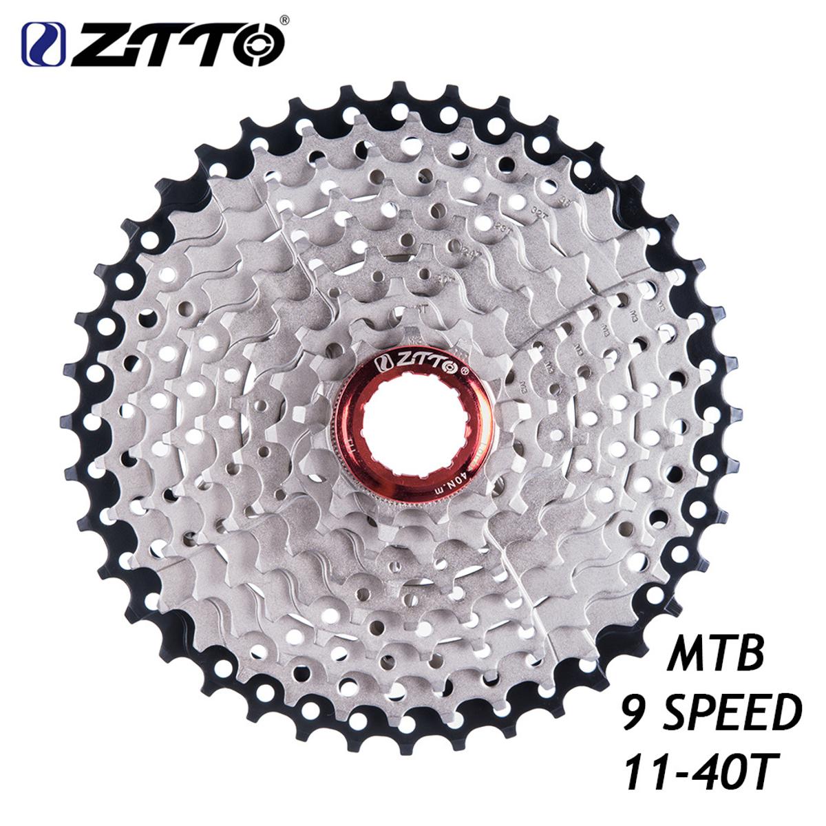 ZTTO 9s Cassette Freewheel 11 40T 9 Speed Flywheel Sprocket