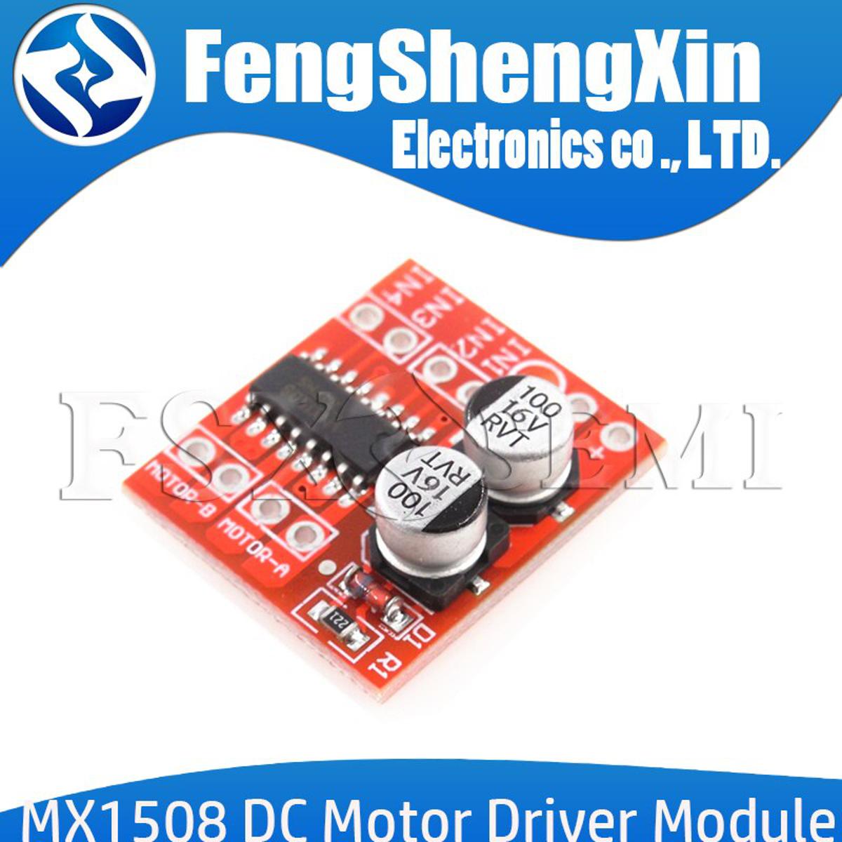 【Mary DAI Store】MX1508 DC Motor Driver Module DC 2V-10V 1.5A PWM Speed Dual H-Bridge Motor Driver