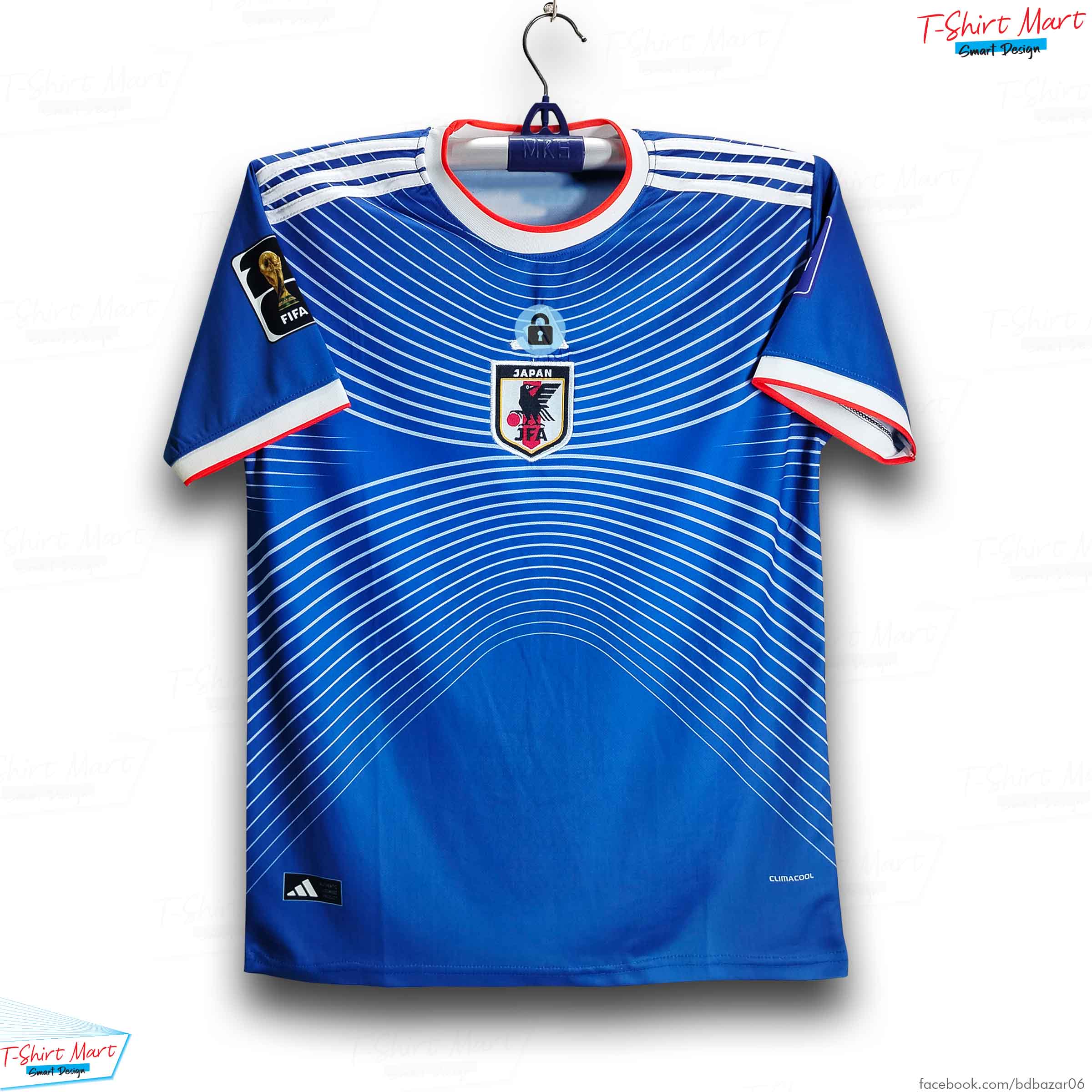Japan World Cup Jersey 2026/2027 Thai Premium Football Jersey For Men - Half Sleeve - Japan Jersey 2026