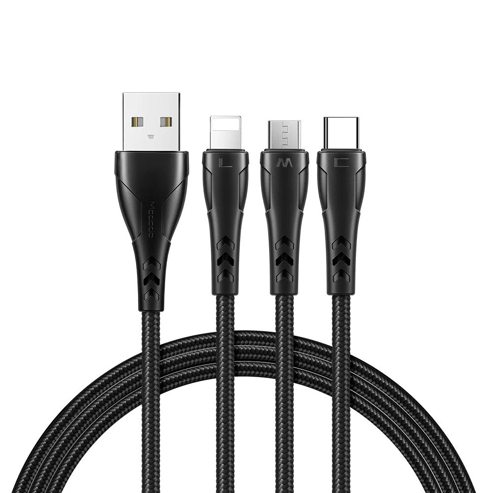 Macdodo CA-696 3 in 1 data cable. 