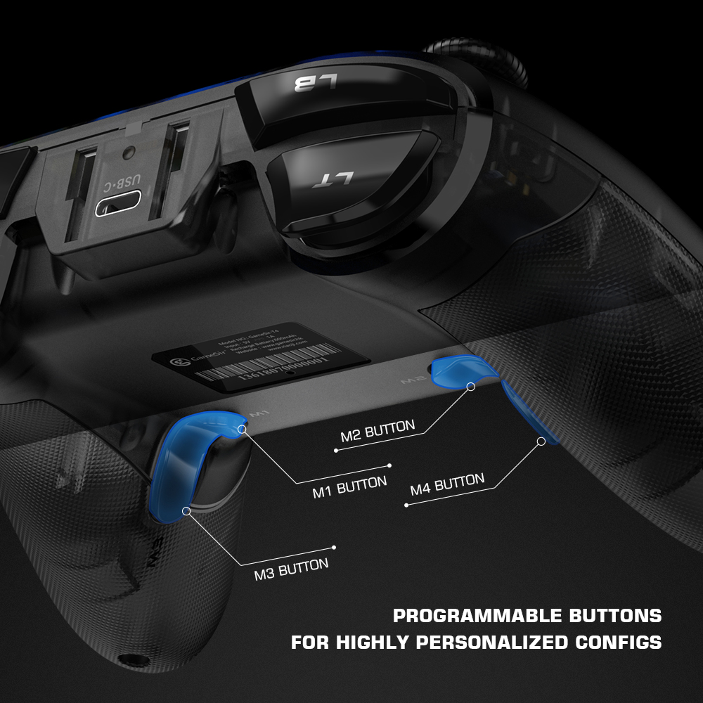 GameSir T4 Pro Bluetooth Game Controller 2.4G Wireless Gamepad applies to Nintendo Switch Apple Arcade MFi Games Android Phone. 