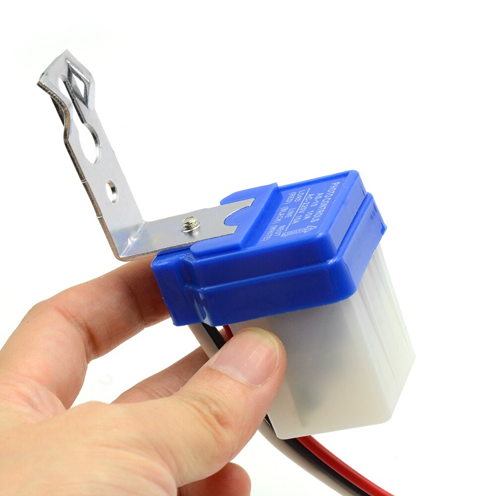 Automatic On Off Photocell Controller street Lamp Light Switch DC AC 220V 50-60Hz 10A Photo Control Photoswitch Sensor Switch