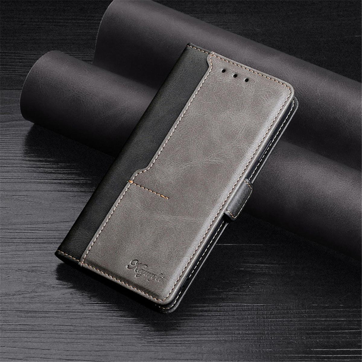 For Samsung Galaxy M32 Case Flip Leather Magnetic Case Wallet Protective Phone Cover