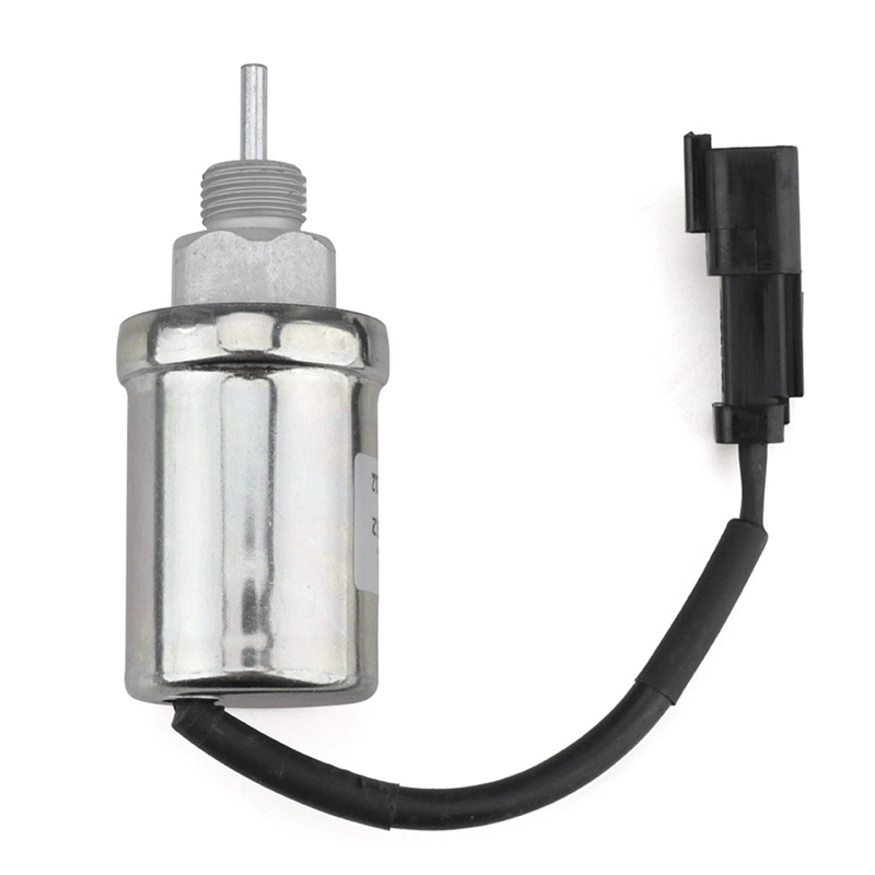 12V Fuel Shut Off Solenoid 185206452 U85206520 U85206452 Stop Solenoid for Caterpillar Engine 3011C 3013 Perkins 402D Replacement. 