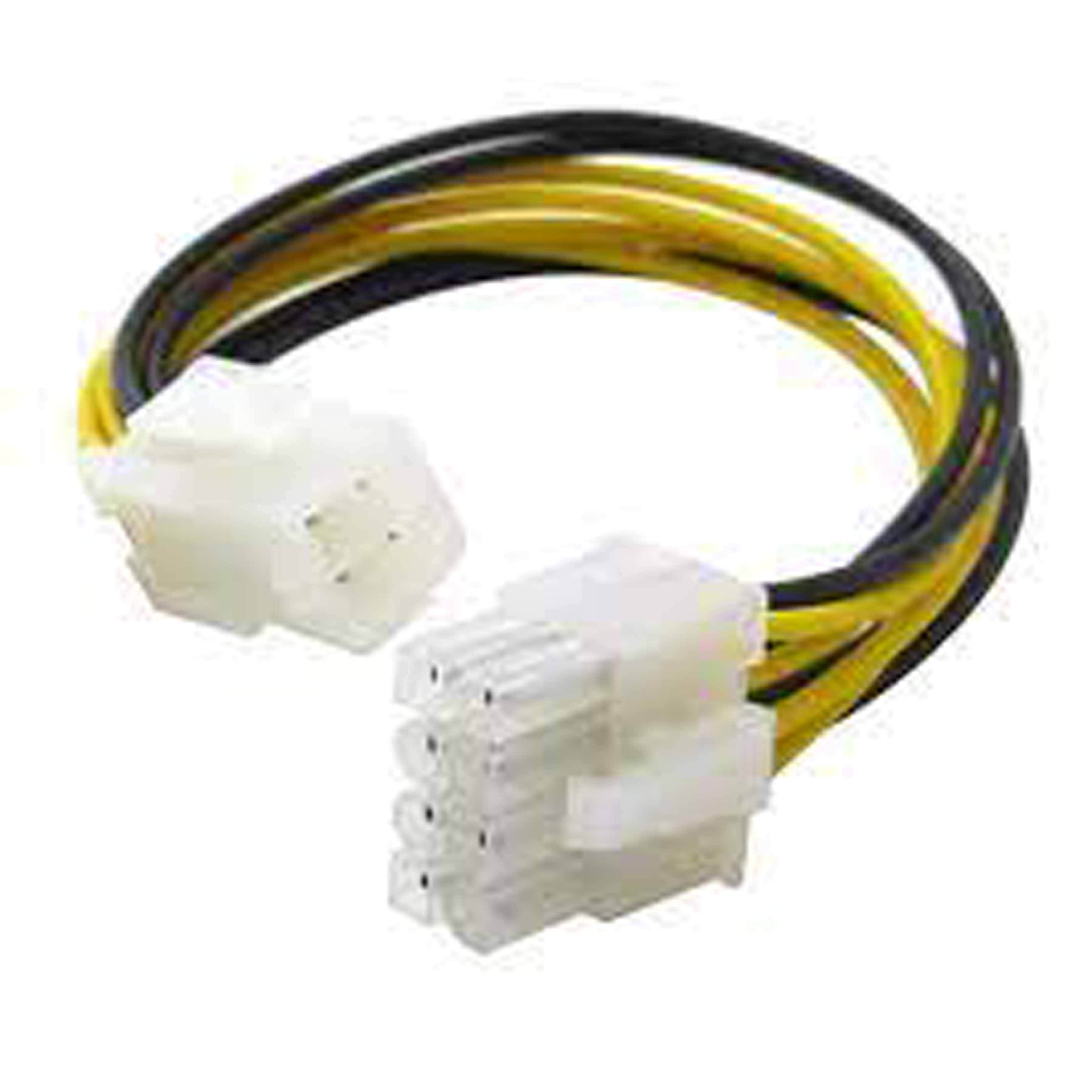 CPU Power Extension Cable 4-Pin to 8-Pin ATX Motherboard. 