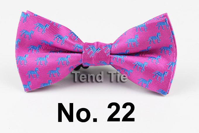 New Kids Cartoon Bow Tie Baby Baby Bow Tie Black Burgundy 100 Day Old Baby Rubber Band Bow Tie
