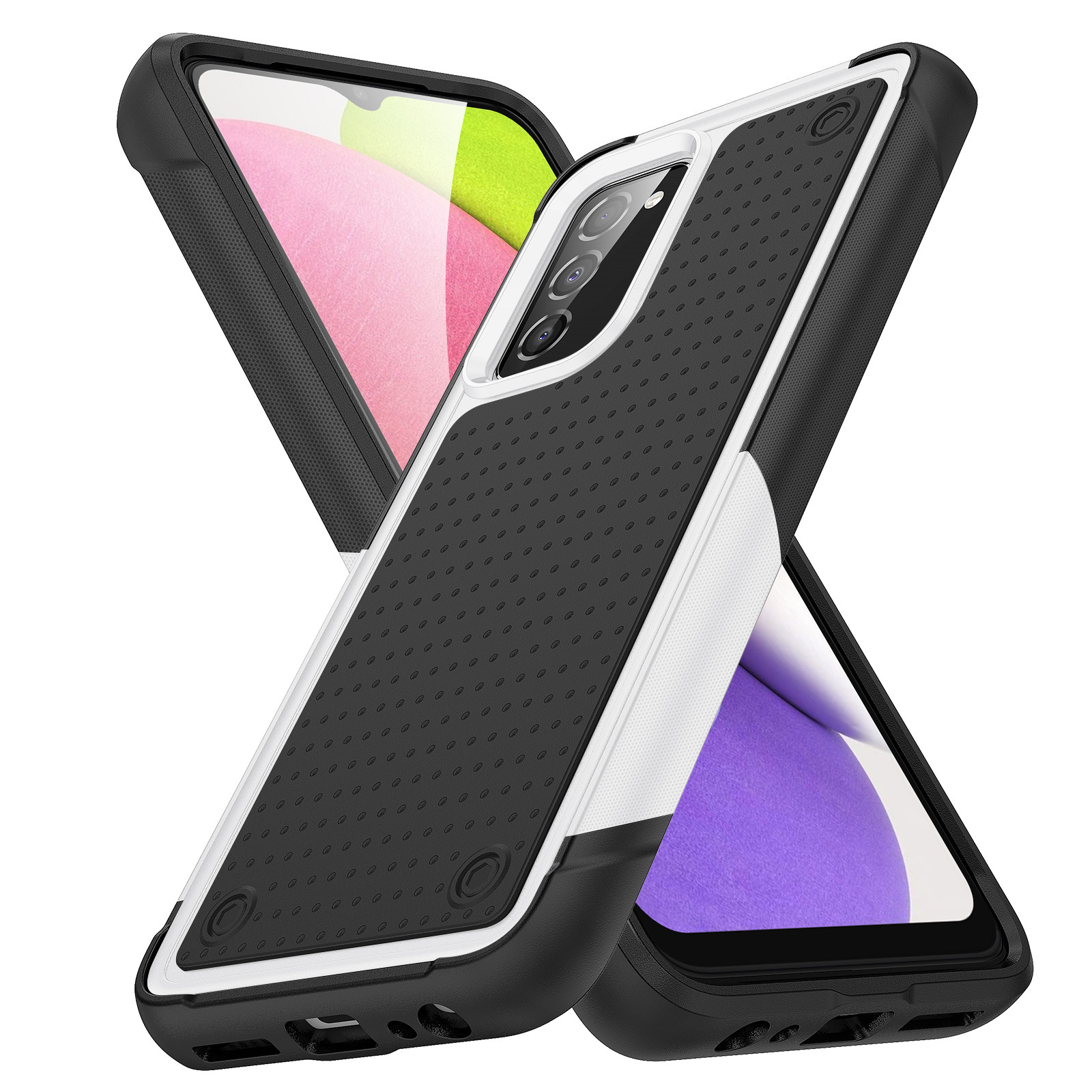 Applicable A03S 165 Phone case Hardened Anti-Scratch Protective Sleeve Elegant Phone Case
