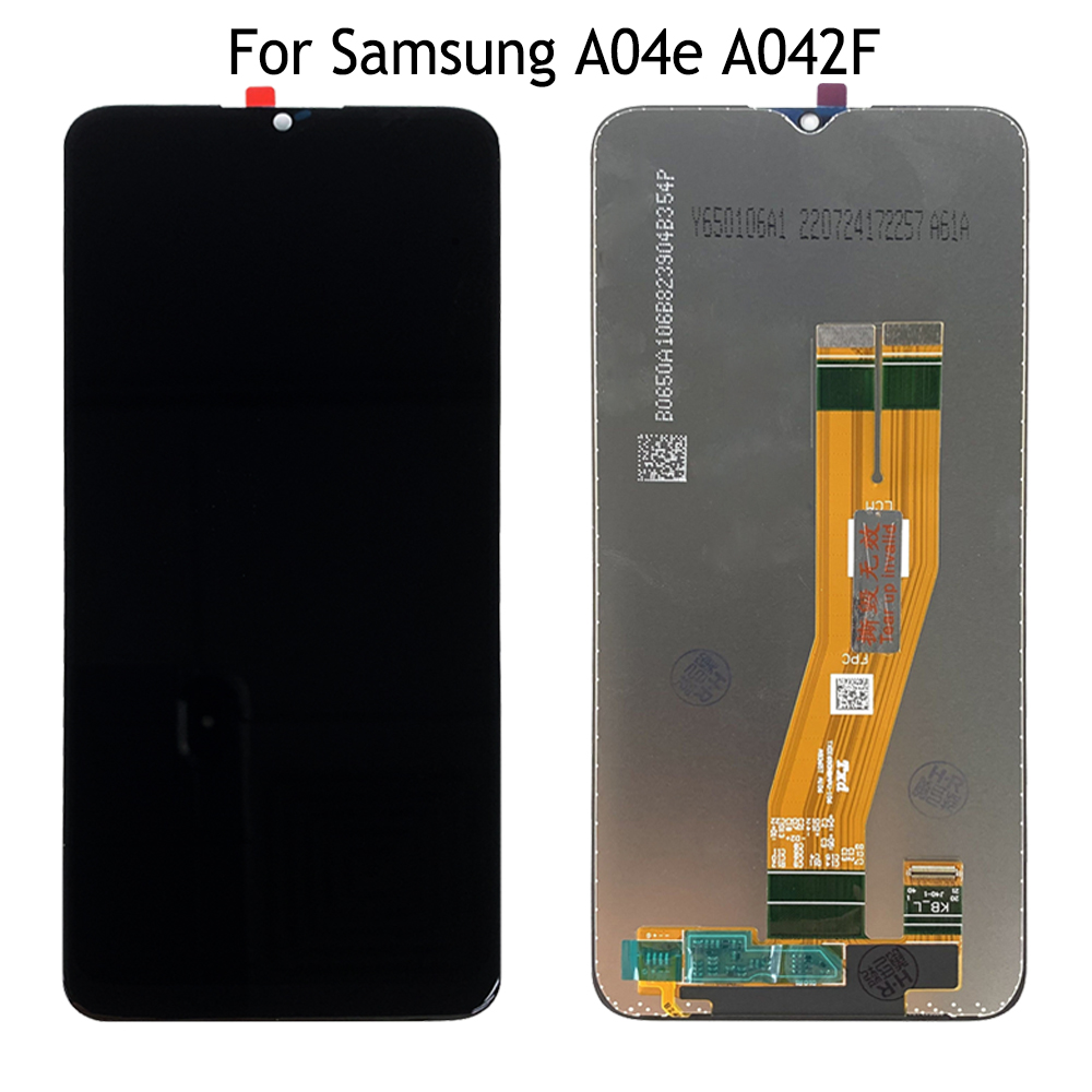 3/5/10PCS High Quality For Samsung A04e Display Screen Replacement For Samsung A04e LCD A042F A042M Display Touch Panel Parts. 