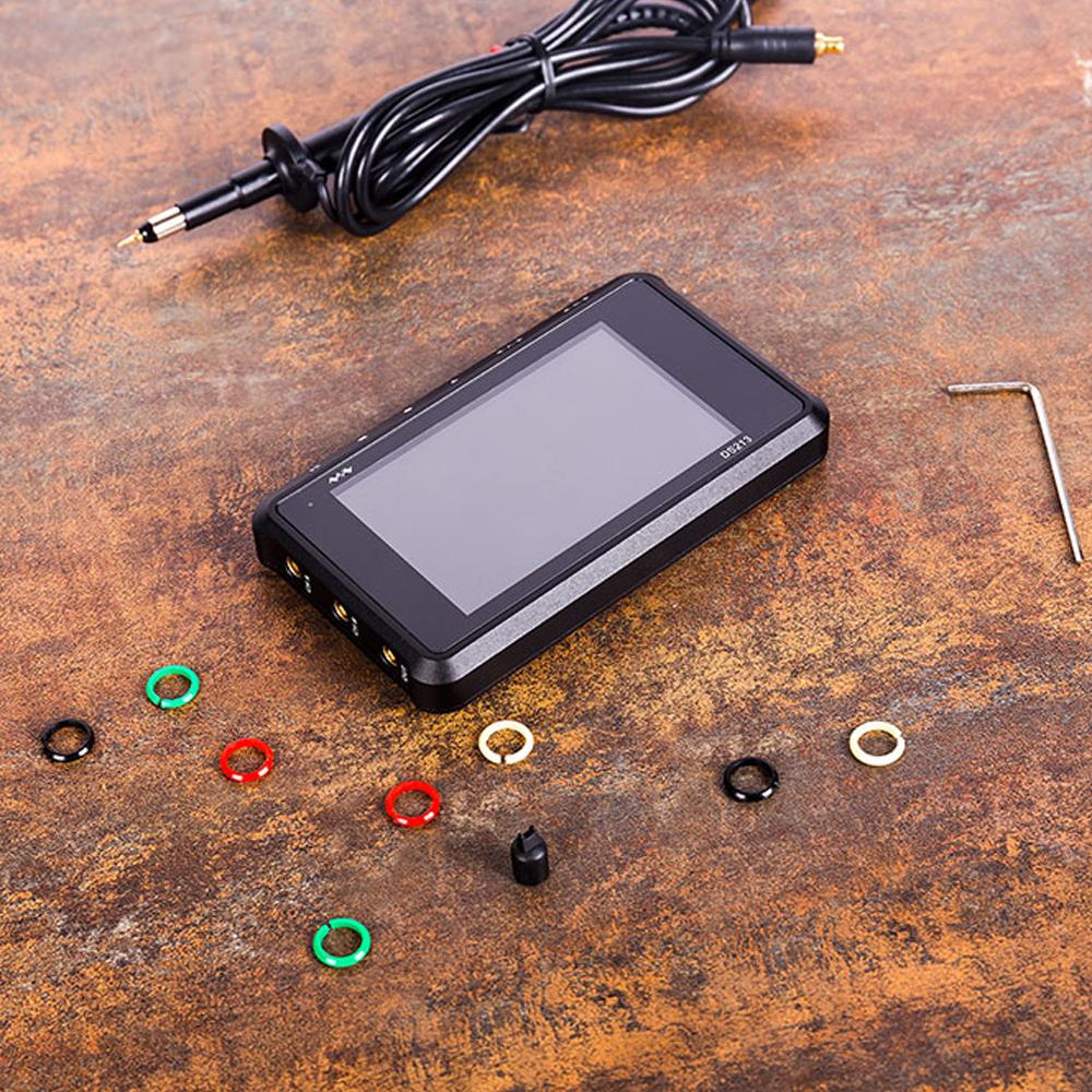 KOGEEK Mini DS213 Digital Ultralight Oscilloscope USB Rechargeable Handheld Oscilloscope Kit of 15MHz Analog Bandwidth 100M Sampling Rate 400*240 Resolution. 