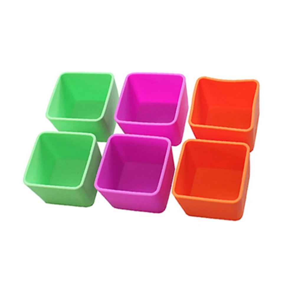 【NEW】 Silicone Lunch Box Microwaveable Household Square Salad Dressing Compartment Artifact Lunch Box For Kids. 