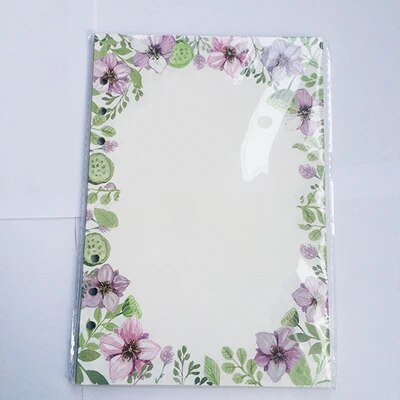 Rulers 80 Pages Scrap Booking Planner Organizer Refills Papers for 6-Rings Binder Notebook A5 A6 A7. 