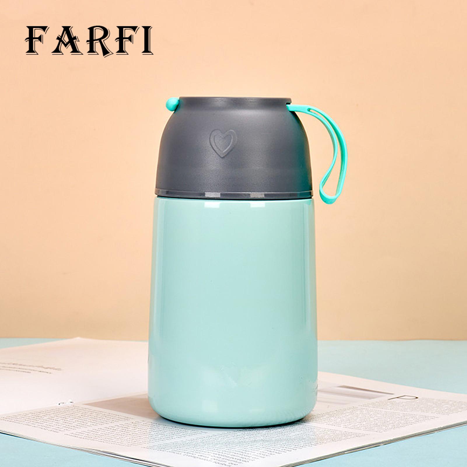 Insulated Soup Cup Large Capacity Stainless Steel Insulated Food Jar Leakproof Portable Lunch Cup for Soups Tableware for Southeast Asian Buyers Soup Cup. 