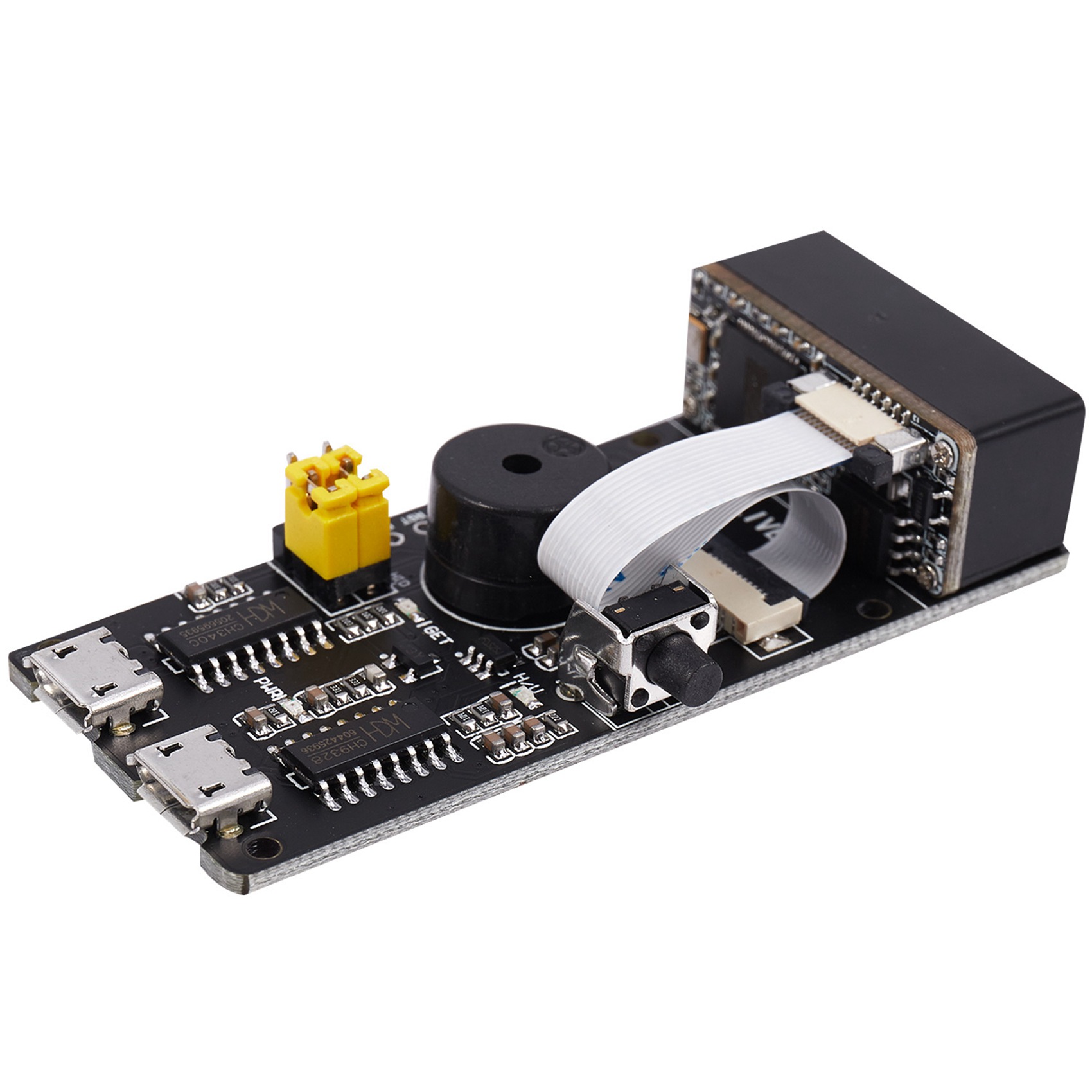 2X Qr /1D/2D/Code Scanner V3.0 Barcode Scan Recognition Serial Communication Uart Interface USB Keyboard Input