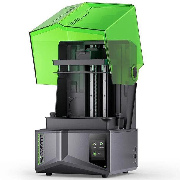ELEGOO Saturn 4 10-inch 12K Mono LCD Auto Leveling Advanced Cooling System Smart Mechanical Sensor ELEGOO LCD 3D printer. 