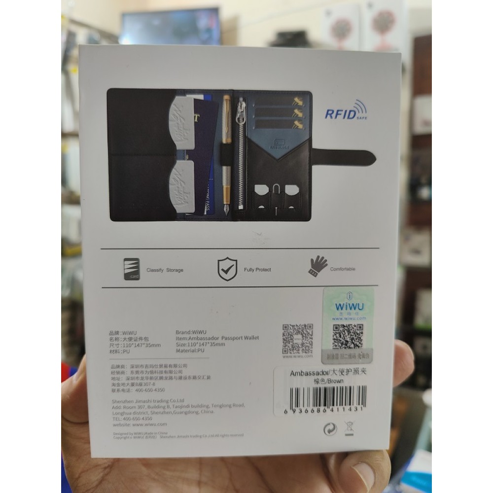 WiWU Ambassador Passport Wallet.